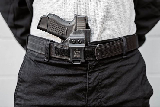 leather gun belt